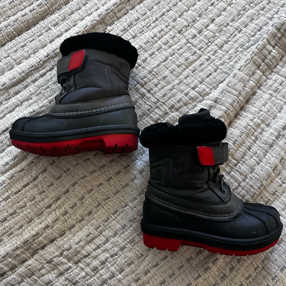 Boys snow boots toddler 7